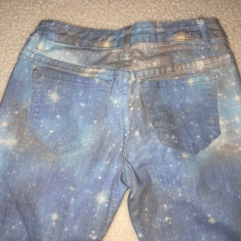 Printed Super Skinny Jeans
